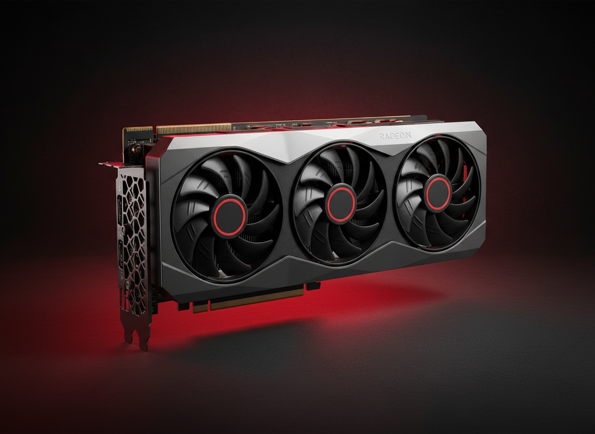 AMD Radeon RX 9070 XT con architettura RDNA 4 e 16 GB GDDR6